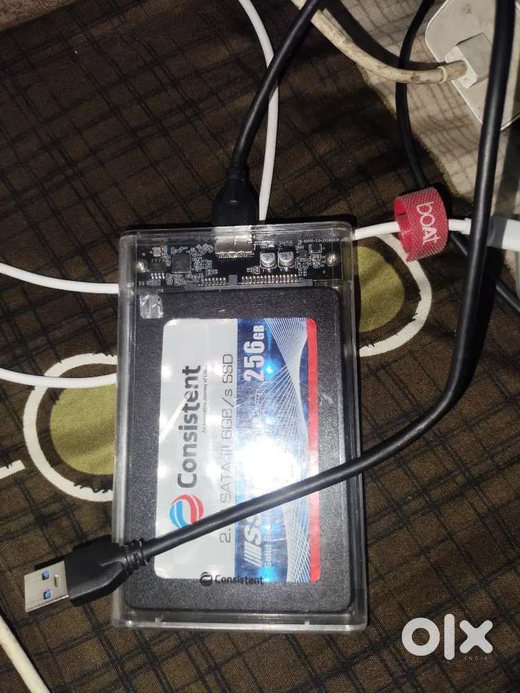 Consistent 256 gb ssd with caddy