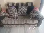 One long Sofa and two sofa chairs