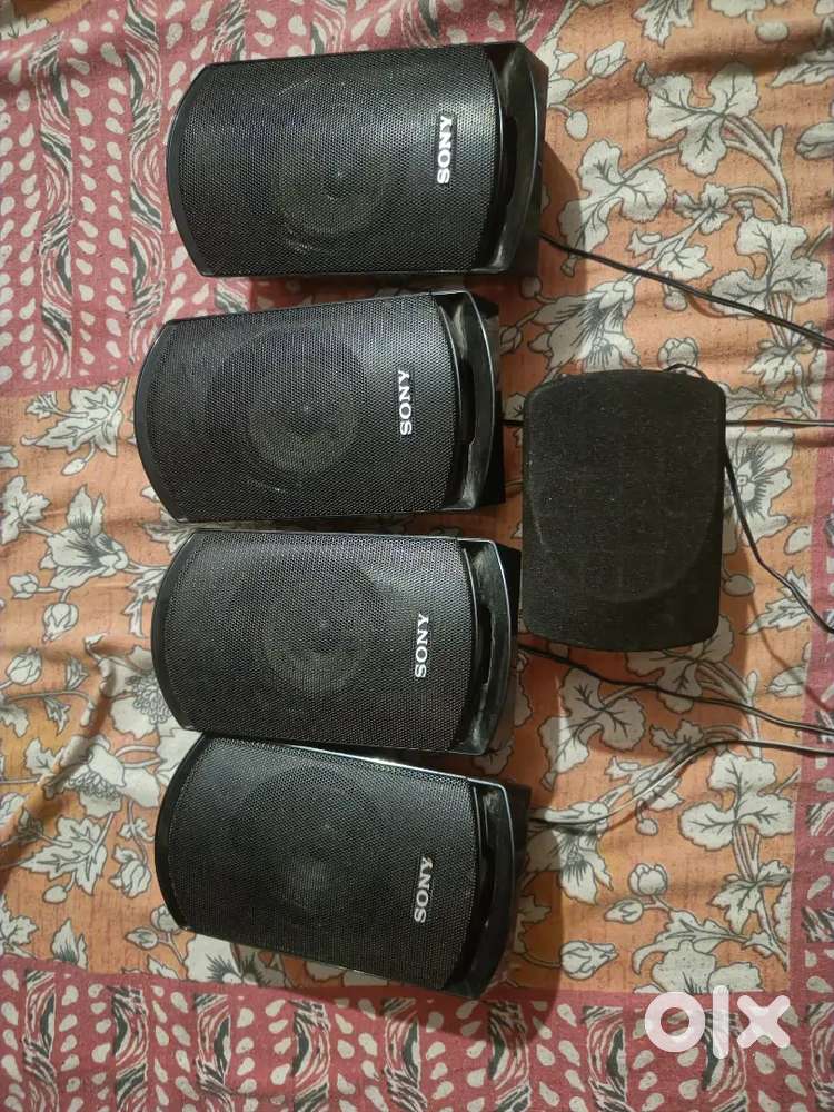 Sony 5 speaker and F&d bass speaker completely home theater