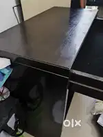 Seesham wood table, QR payment not possible