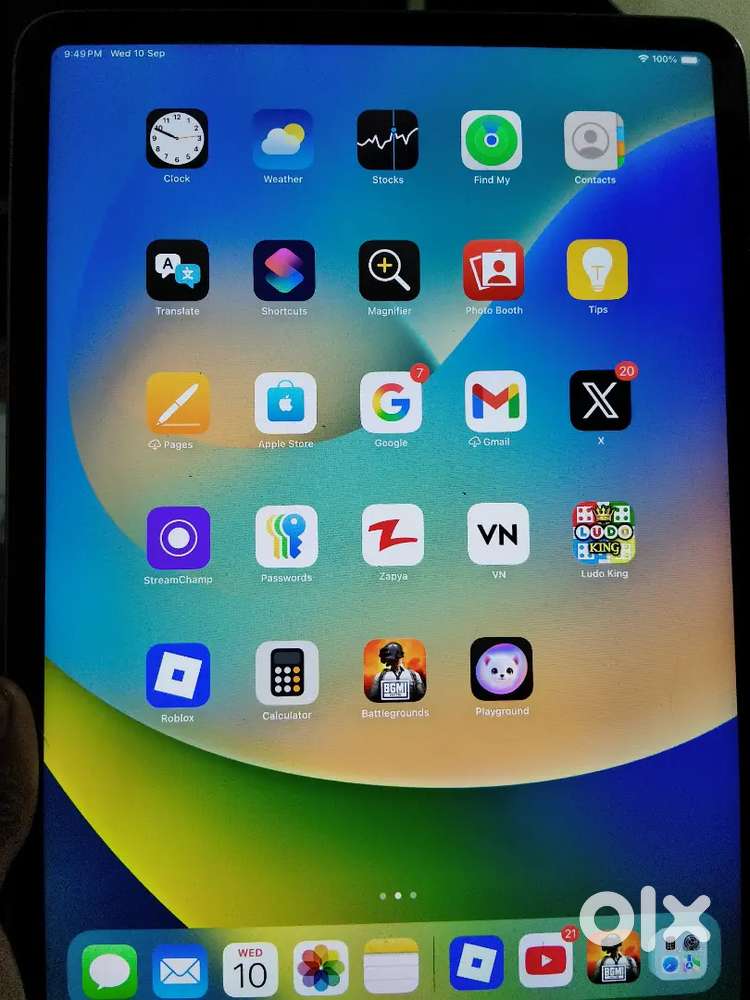 I pad pro 11 inch 128 ( 4th )