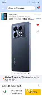 Infinix note 40 5g good condition 3 months old only