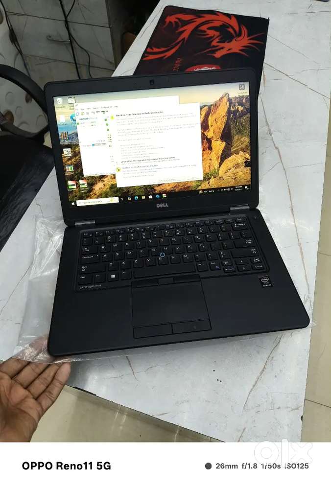 Dell cor i7 ram 16 gb SSD 256 gb win 11 new candision laptop