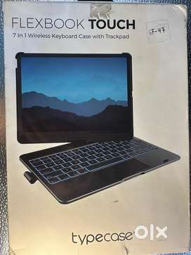 Typecase Flexbook Touch Keyboard Case for Ipad Air(M2) Blue - Open Box