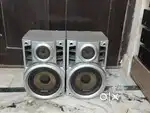 Panasonic  2 speaker 6 ohms 130 watts used any AV receiver avr