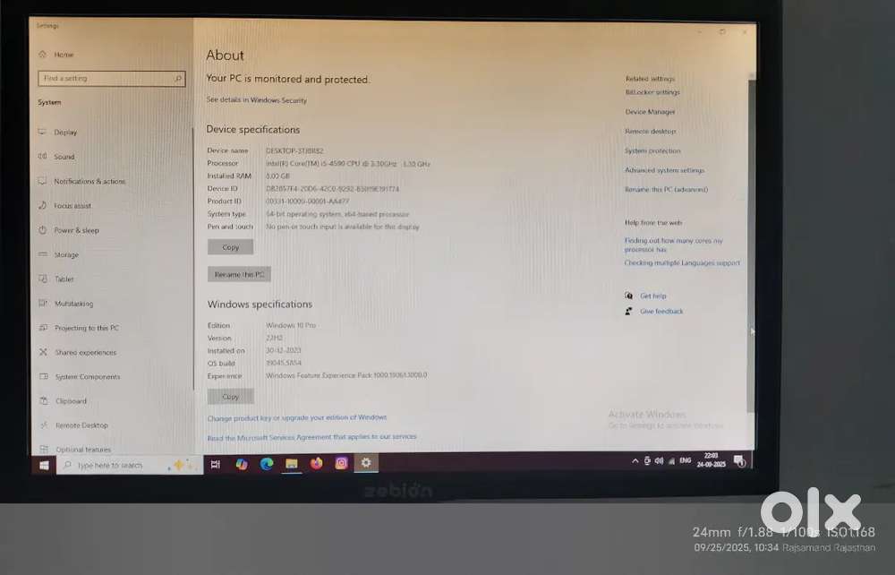 Desktop for sell