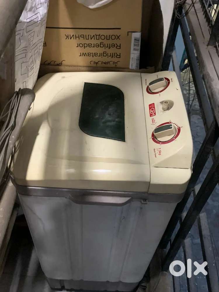 Single Tub Semi Automatic