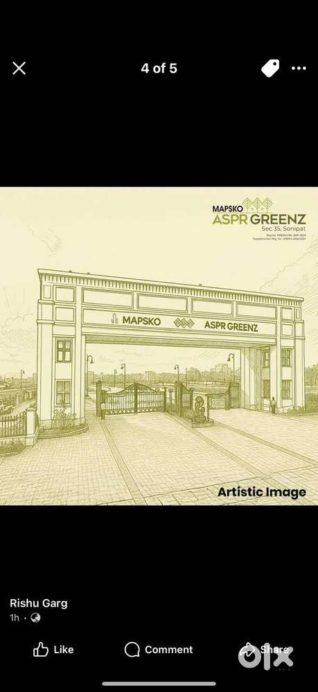 Your Perfect Opportunity Awaits! Own an exclusive East-facing plot —