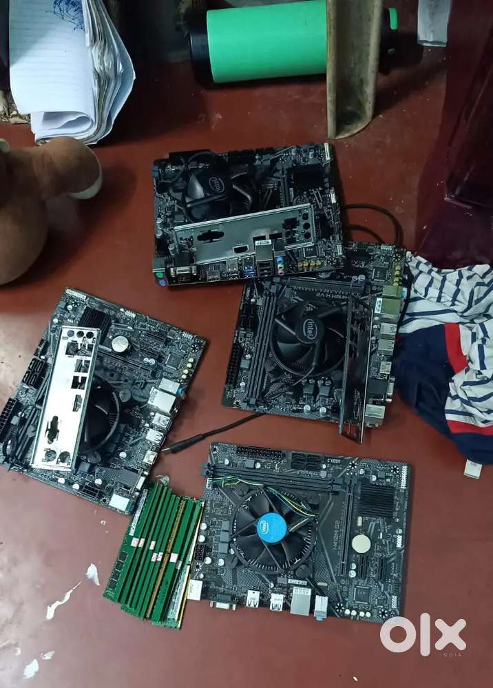 I3 10th Gen processor Gigabyte H410 Board