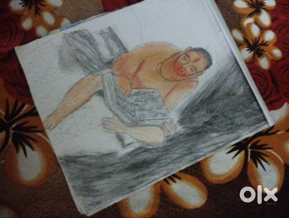 Bajrang bali ki drawing