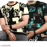 Men Polyester Regular Tshirt combo