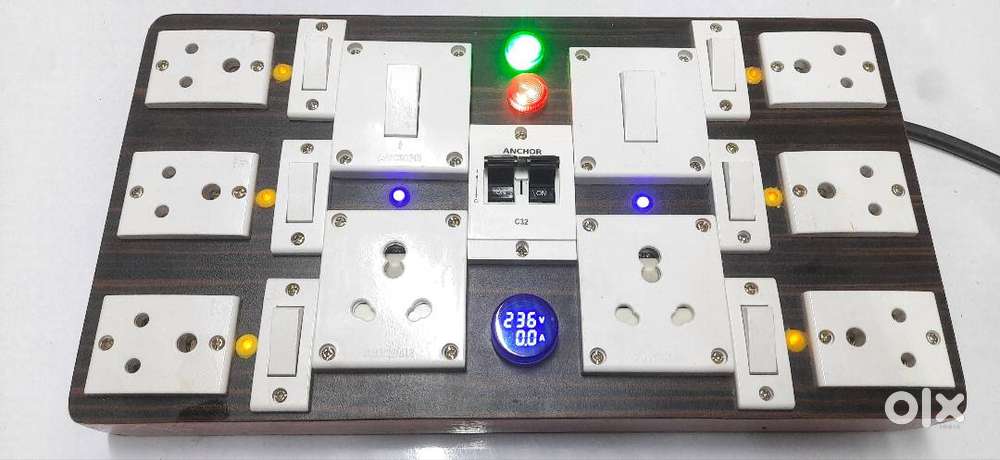 Wooden Extension Board  Wiring Residence Commercial 3Phase/Single 3Cor