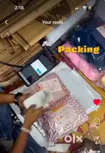 Garments checking and packing