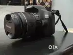 DSLR camera Cannon Dual Lens + Free Kodak Tripod