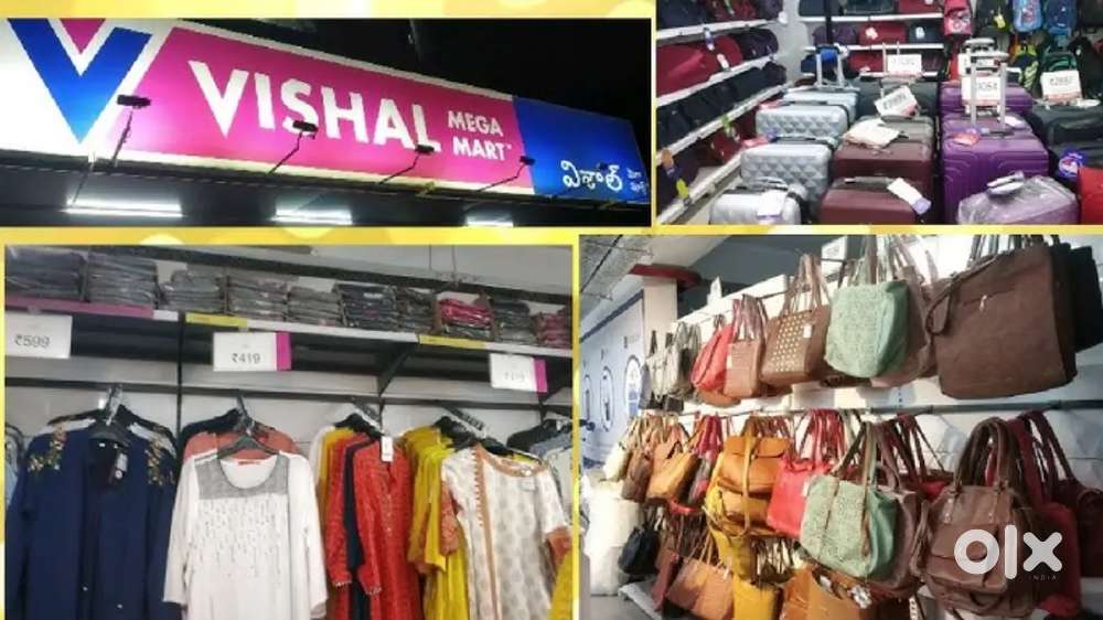 Hiring girls and boys Vishal Mega Mart in Delhi NCR Shopping Mall