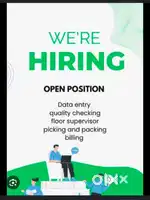 Open new position data operator jobs