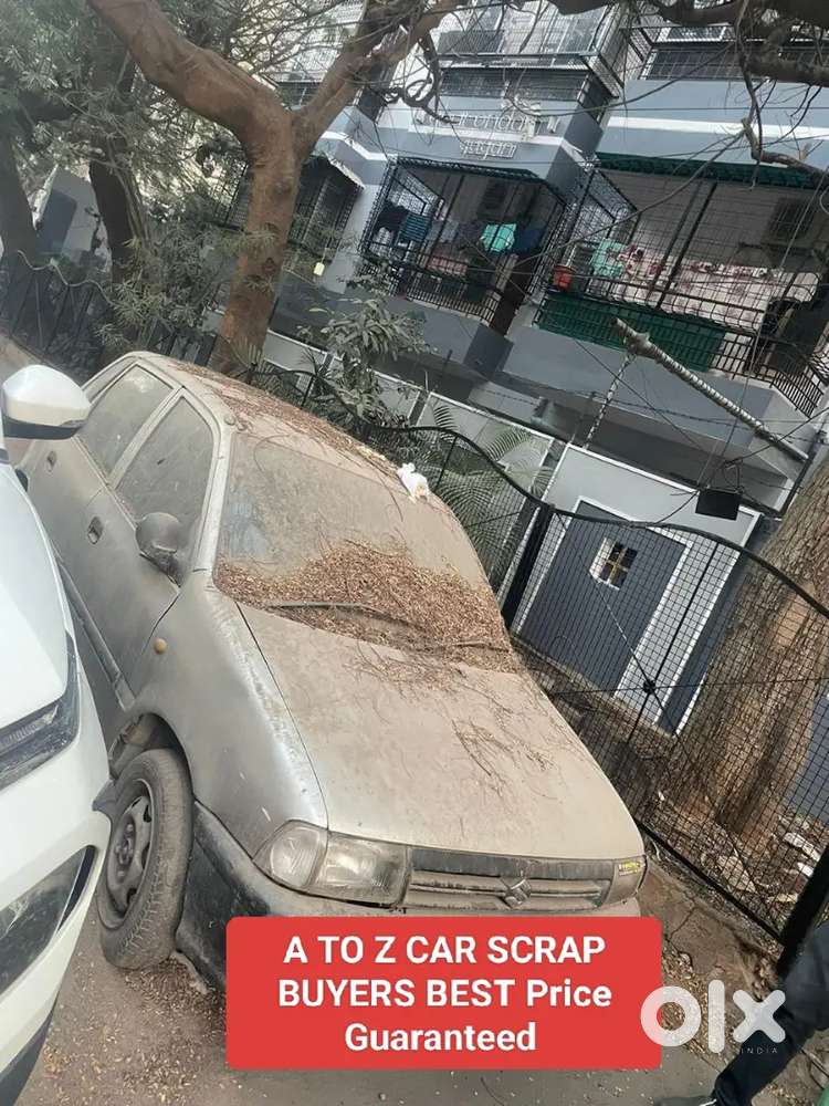 Old car buyers in city car scrap