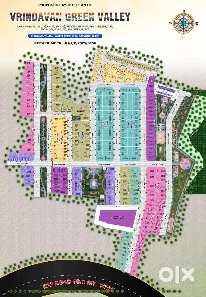 JDA approved Plot for sale near Manipal University.