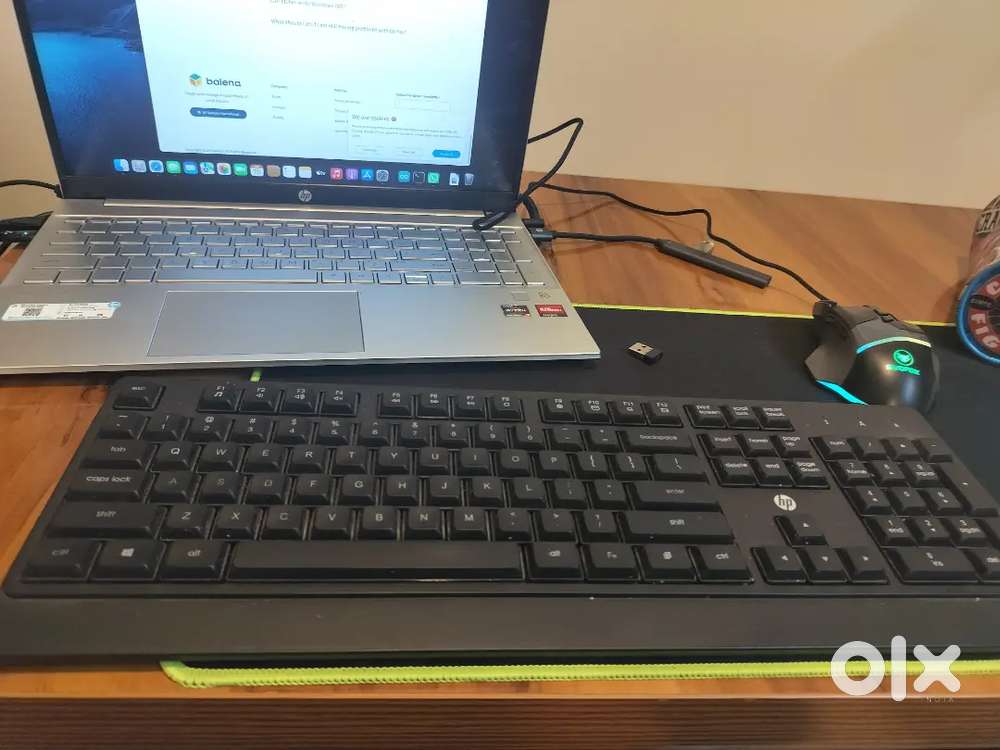 HP KM250 wireless keyboard and mouse combo