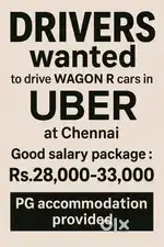 Drivers for Uber [ wagon R]