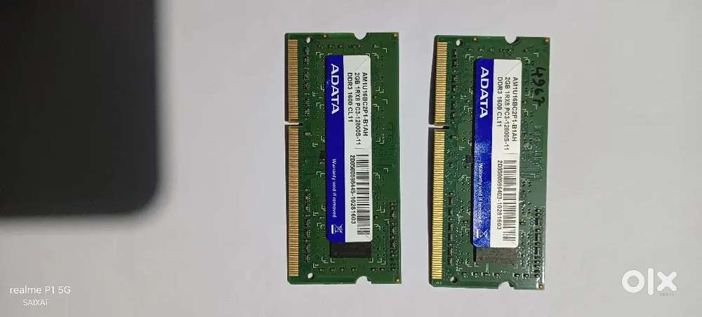 DDR3 RAM fresh 1600Mhz