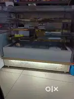 Cake pastry fridge
