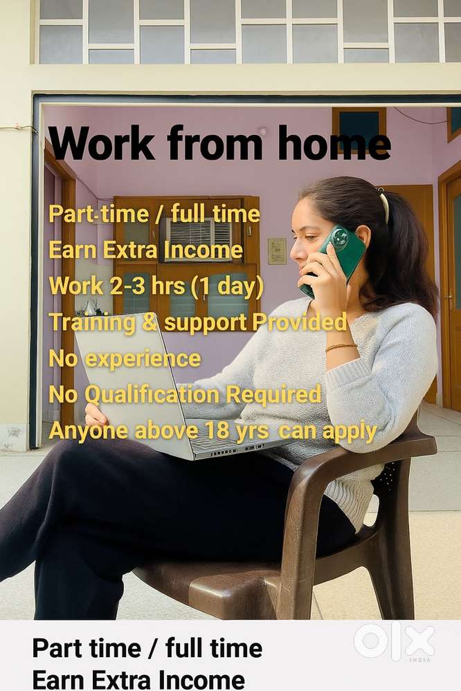 Part time, full time, work from home