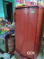 Whirlpool Single-Door Refrigerator   Red, Good Condition