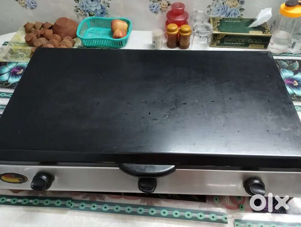 Gas chullah of 3 stoves