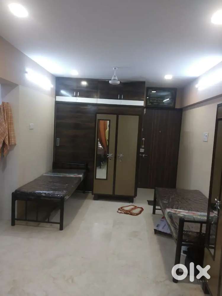 Boys pg midc marol Naka metro station double three sharing basis pg