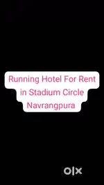 Running Hotel for rent in Stadium Circle, Navrangpura