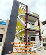 GF2 BHK, FF2 BHK, 20x30,MUDA, Sale at Lalbahadur Shastri Nagar Mysuru