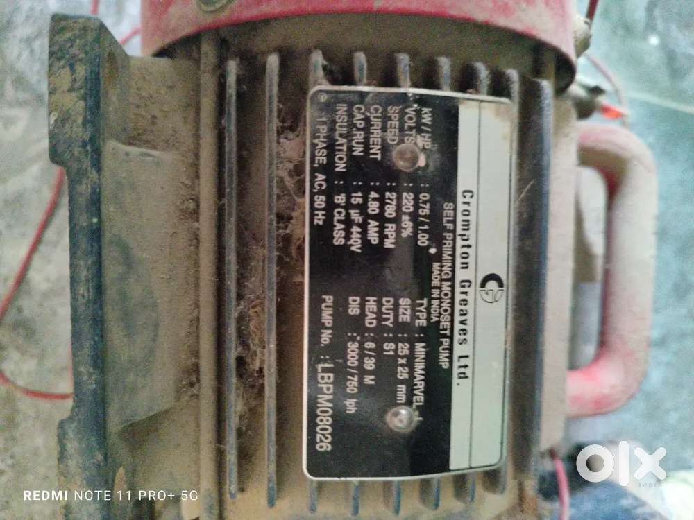Water pump (Tullu) Crompton Greaves ltd.