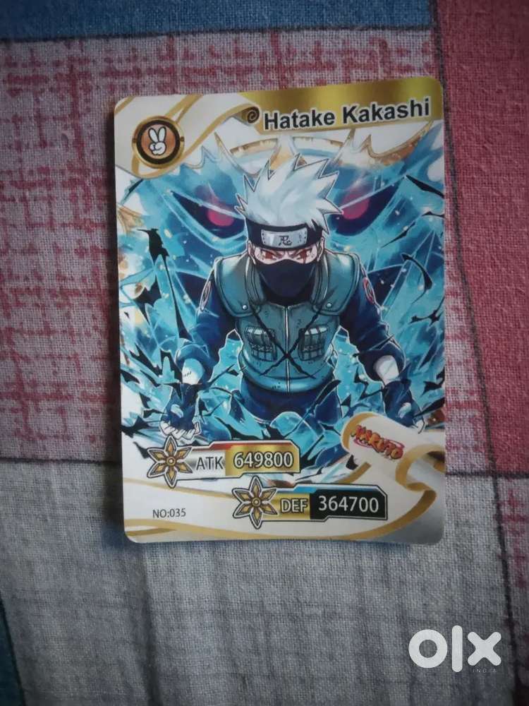 Naruto card Hatake Kakashi