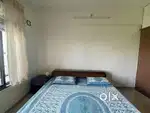 King Size Double Bed Mattress and  side table