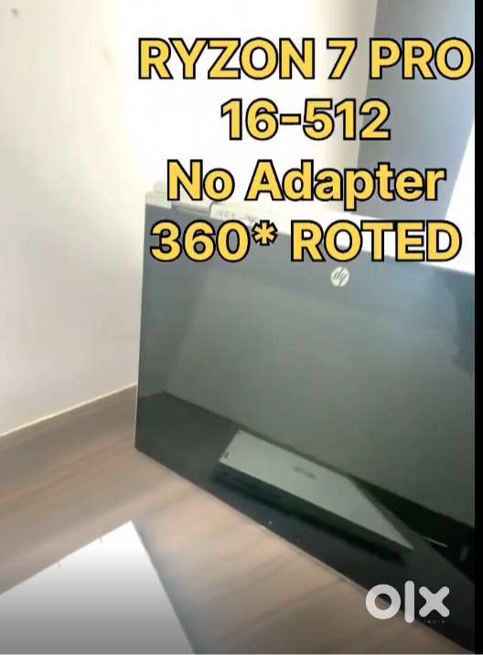 HP Ryzen 7 Pro – 16GB  512GB SSD  360° Rotatable Touch
