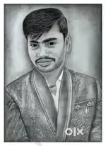 Handmade Pencil Portrait Custom Drawing Available