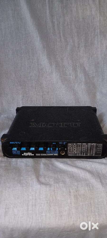 motu soundcard 4 chanal का सॉउन्ड कार्ड स्टूडिओ रेकॉर्डिंग मशीन