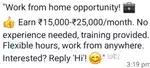 work from home