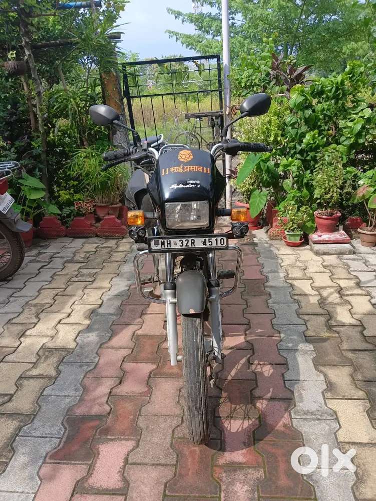 A bike is in new condition
