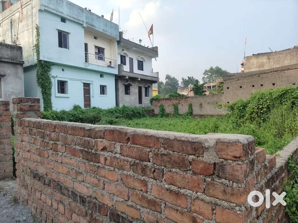 Registry Plot for sale in parsudih 6 feet boundary wall this plot