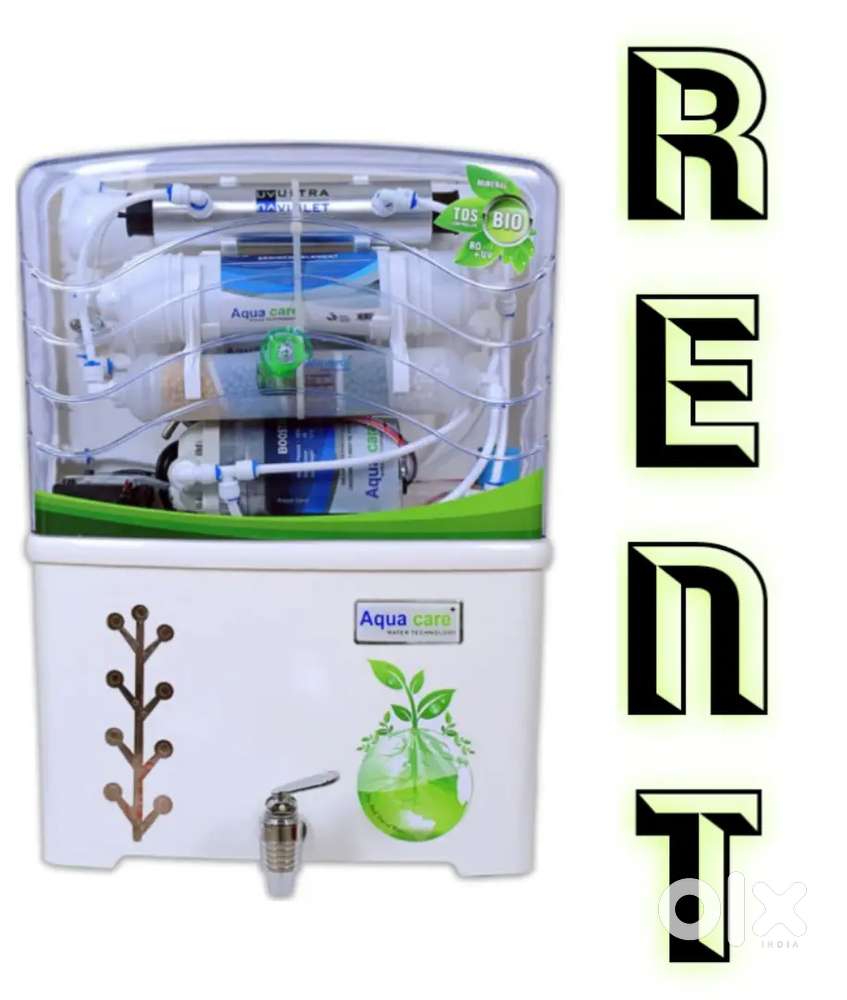 Water purifier available on rent