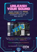 Installation of VST plugins and DAW’s for Mac & PC