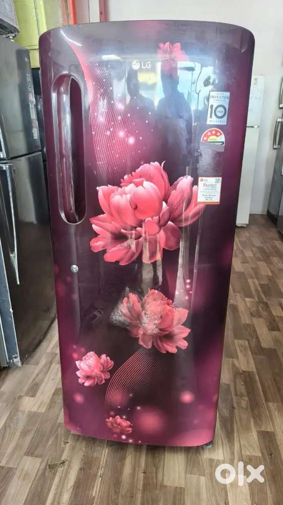 Lg single door fridge 200 liters free home delivery.