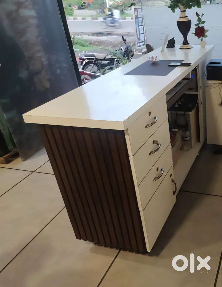 CASH COUNTER OFFICE TABLE 2IN1