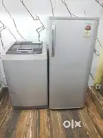 Samsung single door refrigerator and lg turbodrum washing machine*/*