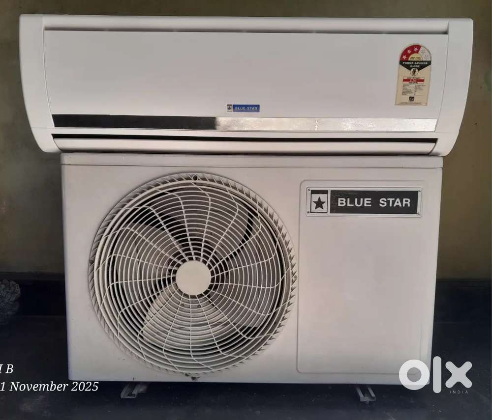 1.5 ton bluestar ac for sale, fitting available
