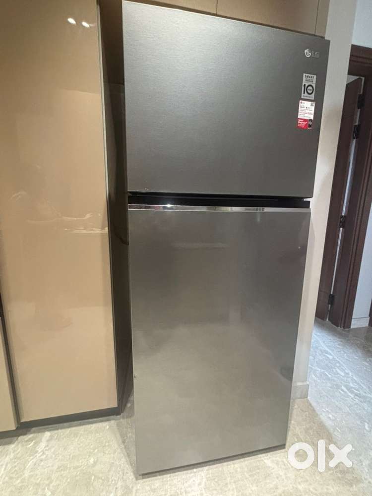 LG 408 Litre Grey Frige refrigerator in new condition