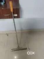 New steel wiper with wooden handle