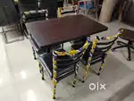 Cafe chair and table set